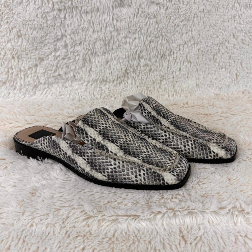 Dolce Vita Belita snakeskin mules-8